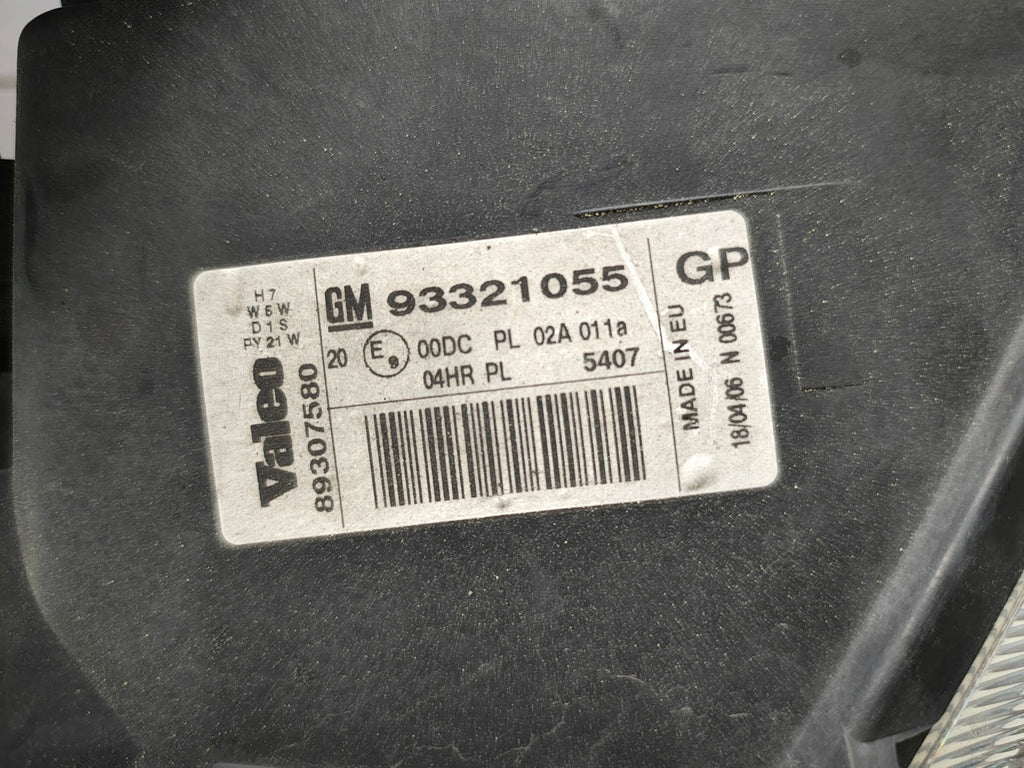 Frontscheinwerfer Opel Meriva A 93321055 93321054 Xenon Ein Satz Headlight SCH1112008832pv