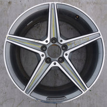 Load image into Gallery viewer, 1x Alufelge 18 Zoll 8.5" 5x112 49ET A2054011200 Mercedes-Benz Amg Rim Wheel FEL3244288318oj