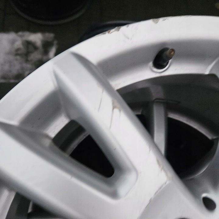 1x Alufelge 17 Zoll 7.5" 5x112 47ET Glanz Silber A2044015802 Mercedes-Benz W204 FEL6722996066sr