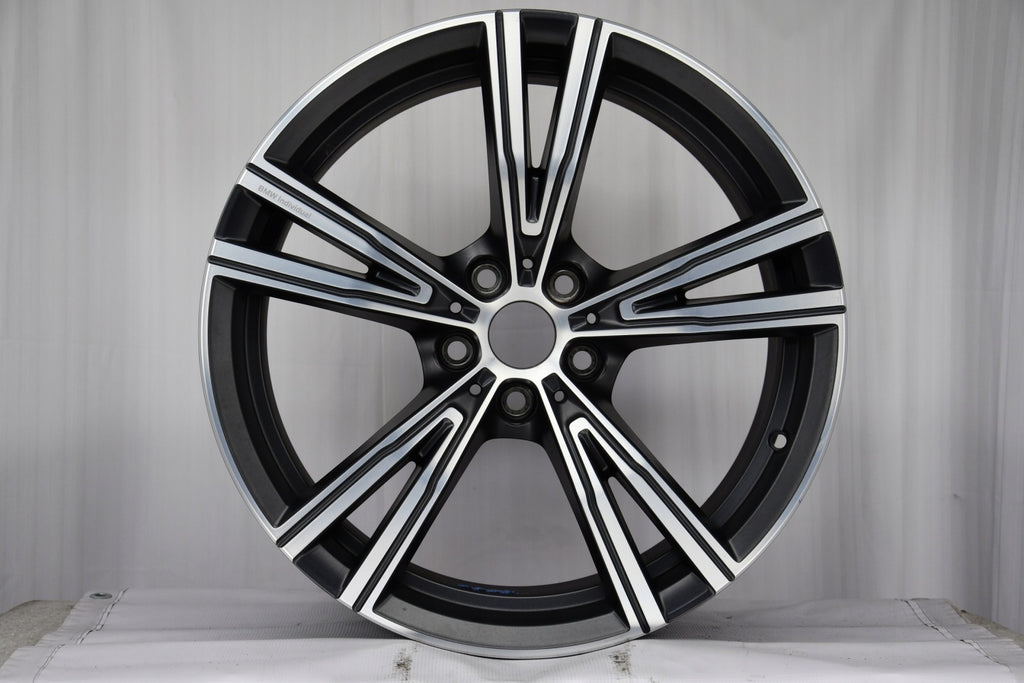1x Alufelge 19 Zoll 8.5" 5x112 40ET Matt Graphit 8089897 BMW 1 Mg Rim Wheel FEL6607016225ig