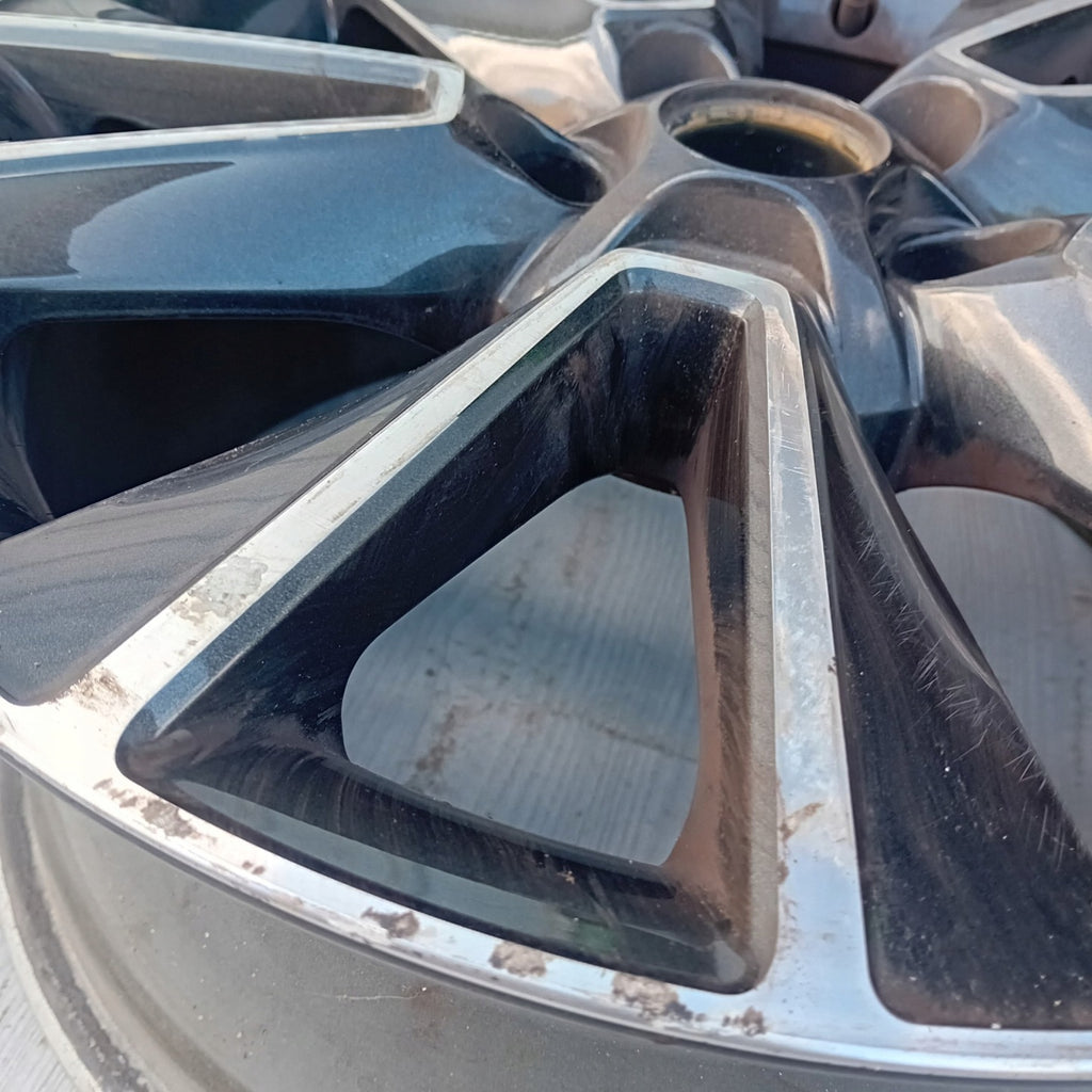 1x Alufelge 17 Zoll 7.0" 5x112 45ET Glanz Schwarz 5L0601025AC Skoda Yeti FEL5107061503wt