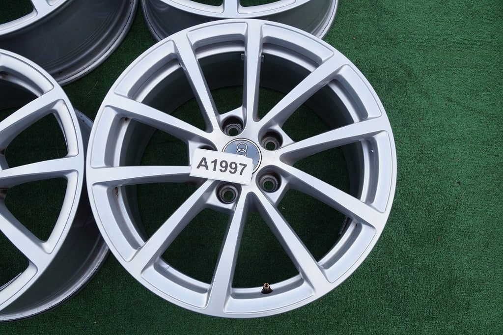 4x Alufelge 17 Zoll 7.5" 5x112 36ET Glanz Silber 4K0601025 Audi A6 C8 B8 FEL9461881290hz