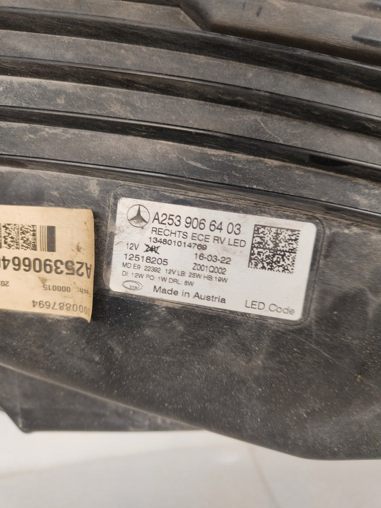 Frontscheinwerfer Mercedes-Benz Glc A2539066403 LED Rechts Headlight SCH1000501949zc