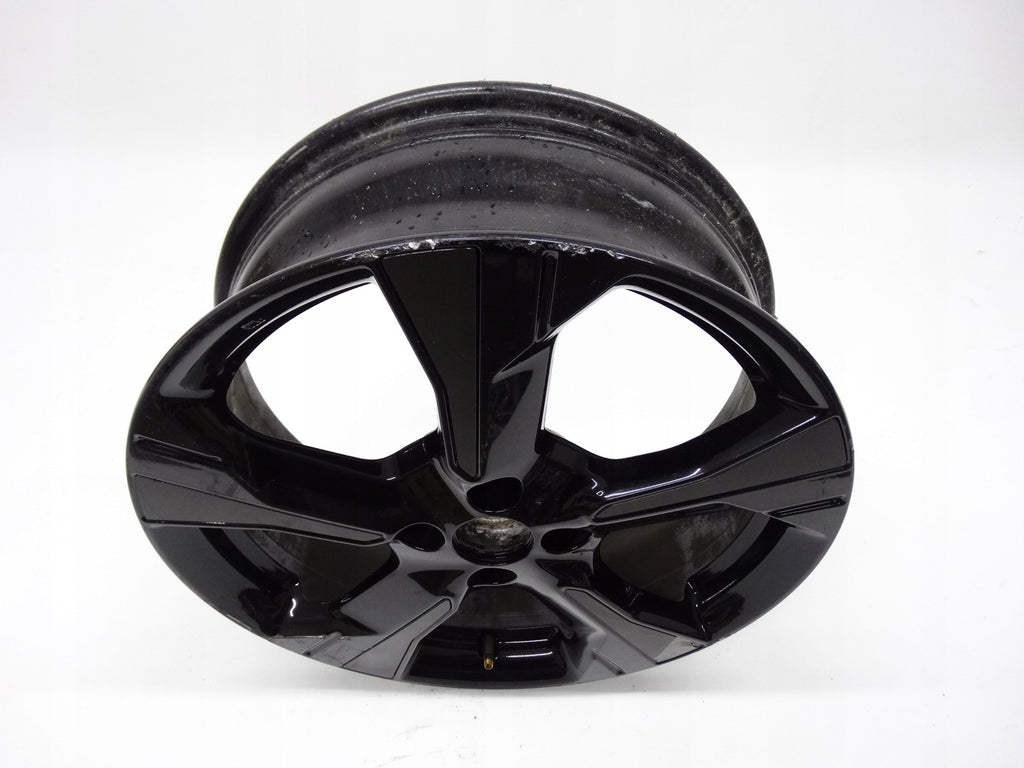 1x Alufelge 17 Zoll 6.5" 4x100 50ET Glanz Schwarz 40300-5FA5A Nissan Micra