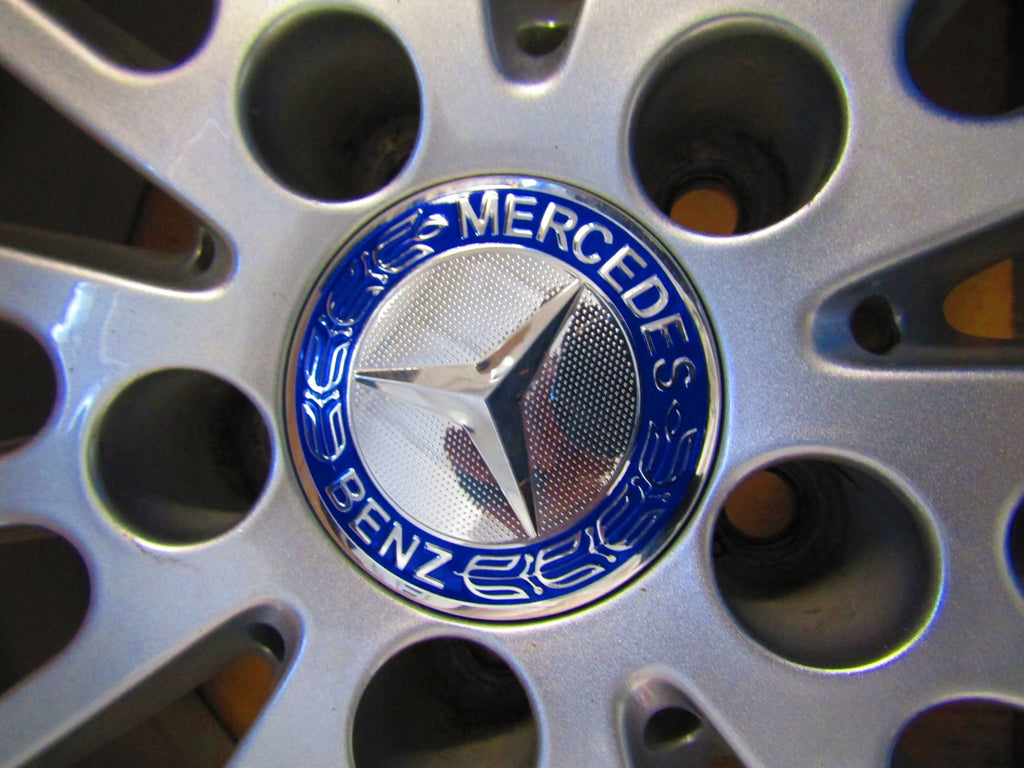 4x Alufelge 18 Zoll 6.5" 5x112 38ET Glanz Silber A1564011900 Mercedes-Benz Gla