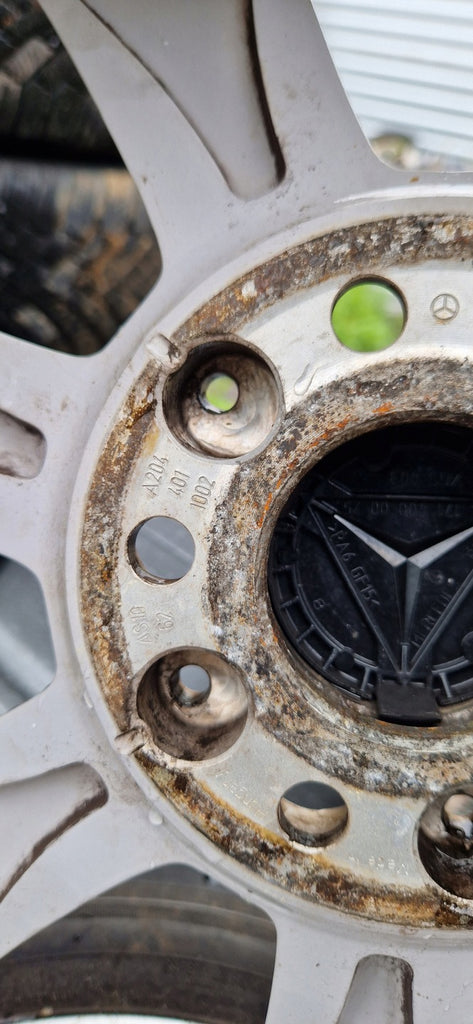 1x Alufelge 16 Zoll 6.0" 5x112 A2049011002 Mercedes-Benz W204 Rim Wheel