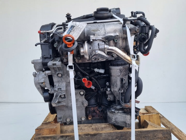 Motor VW Golf V I BKD 2.0 TDI 140PS 103kW 180TKm 2003 Diesel Engine Komplett MOT2312227662vi