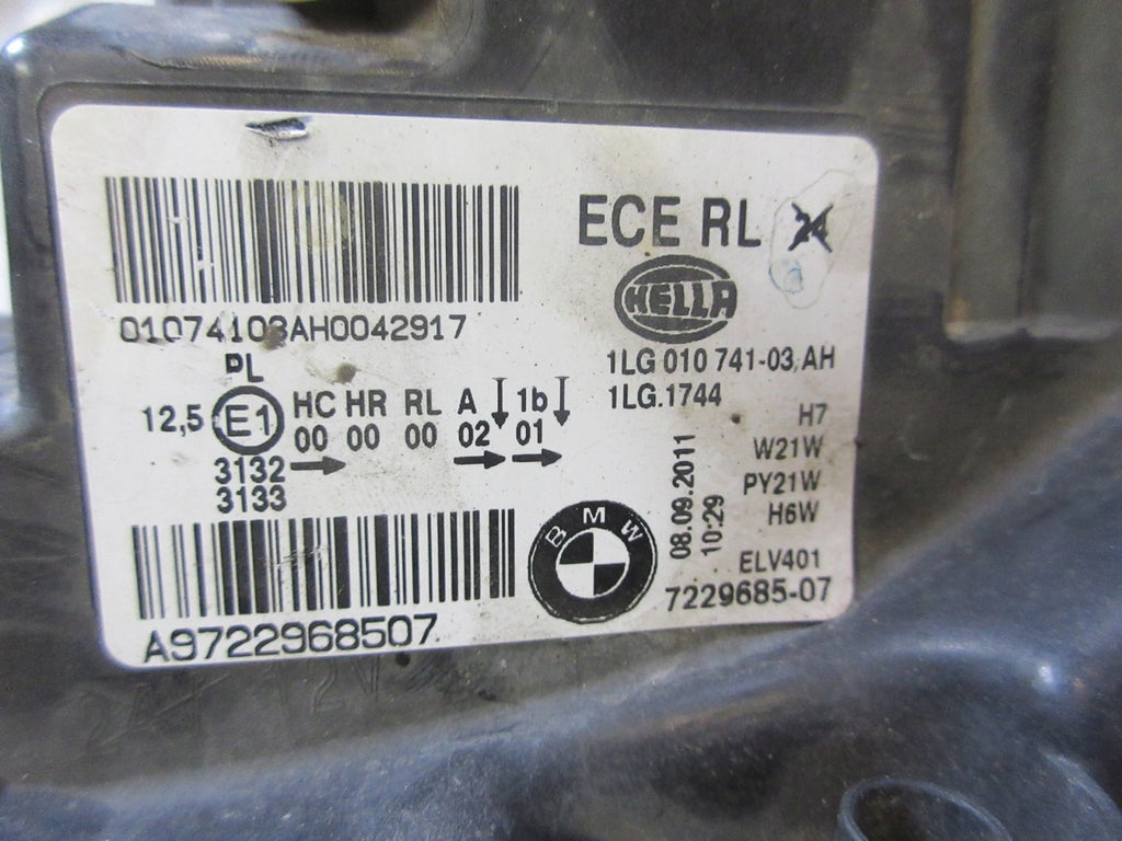 Frontscheinwerfer BMW F21 F20 7229685-07 Links Scheinwerfer Headlight SCH6527011171jd