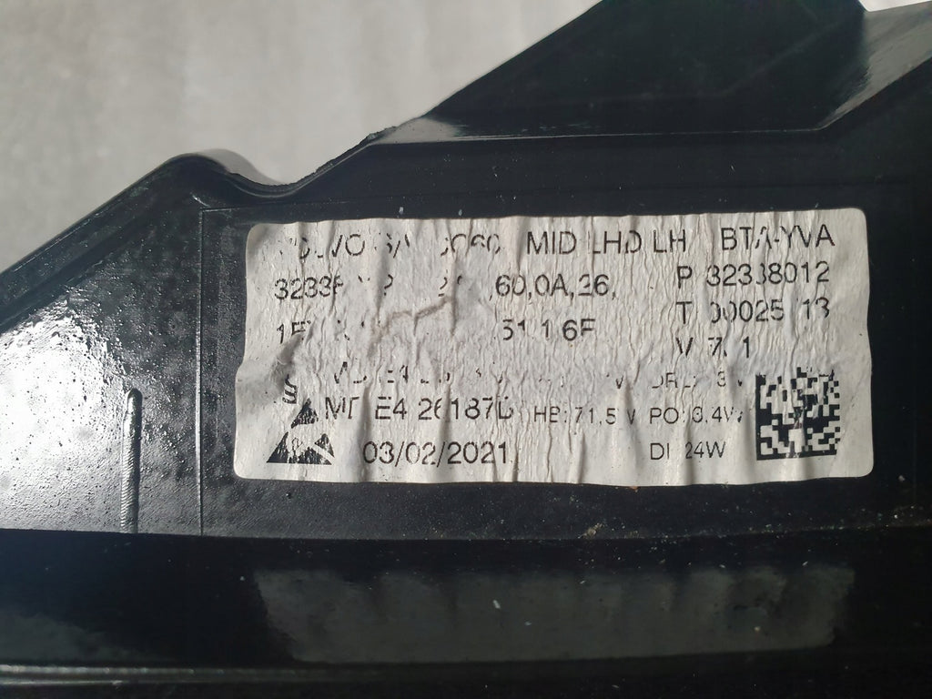 Frontscheinwerfer Volvo S60 V60 32338012 LED Links Scheinwerfer Headlight SCH2146550545pd