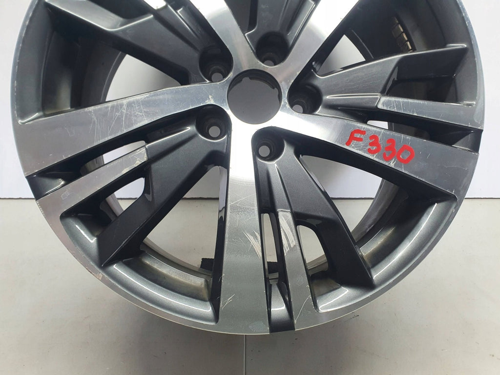 1x Alufelge 18 Zoll 7.5" 5x108 49ET Glanz Graphit 9809687377 Peugeot Ii FEL1936566759rt