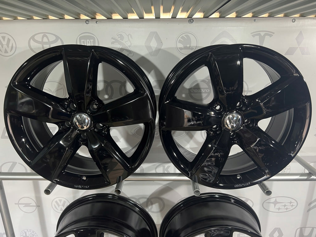 4x Alufelge 19 Zoll 8.0" 5x120 Schwarz 2H0071499 VW Amarok Rim Wheel FEL7231644147ii