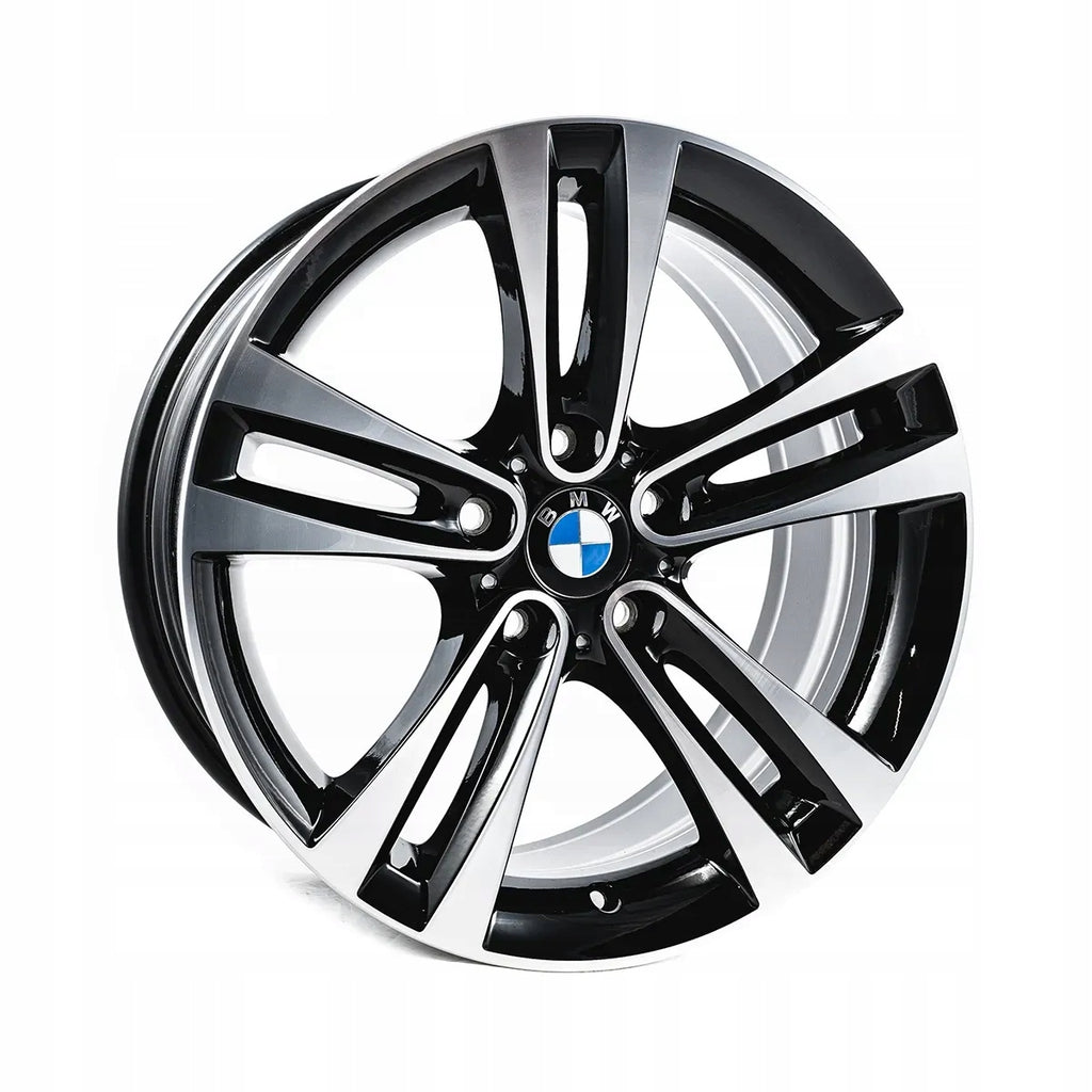 4x Alufelge 18 Zoll 8.0" 5x120 34ET Glanz Schwarz BMW F32 Rim Wheel FEL4926217703sg