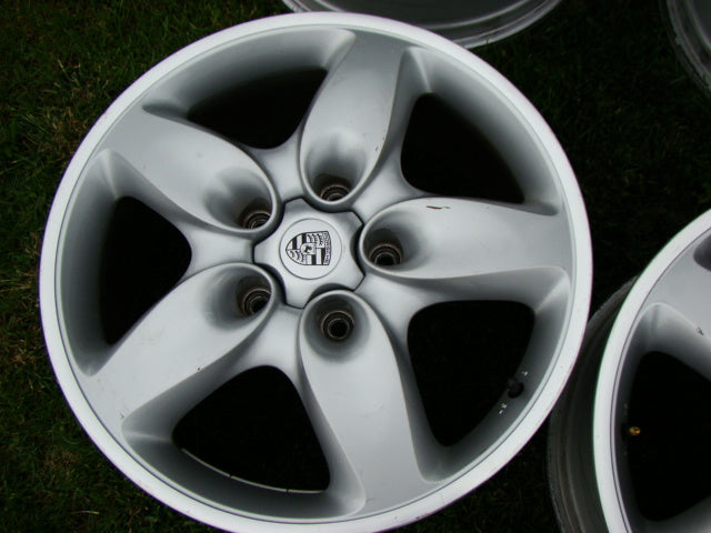 4x Alufelge 18 Zoll 8.0" 5x130 7L5601025C Porsche Cayenne Rim Wheel FEL7902563242oj