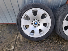 Laden Sie das Bild in den Galerie-Viewer, 4x Alufelge 17 Zoll 8.0" 5x120 24ET Glanz Silber 6765144 BMW E60 E65 Rim Wheel FEL1663360809zq