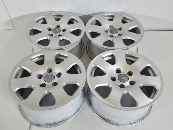 4x Alufelge 15 Zoll 7.0" 5x112 39ET Glanz Silber 8E0601025 Audi Rim Wheel FEL4700186614po