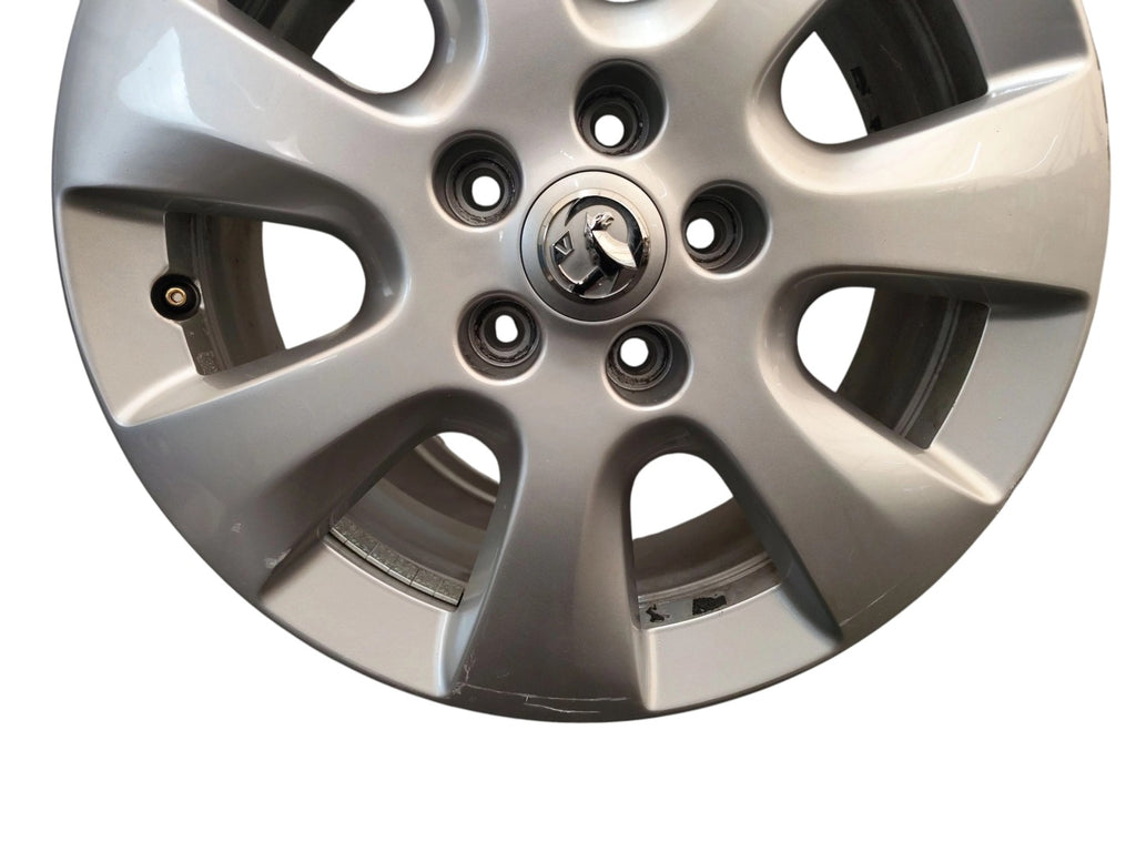 1x Alufelge 16 Zoll 6.5" 5x108 47ET Glanz Silber YP00044780 Opel E Combo FEL8722461078ss