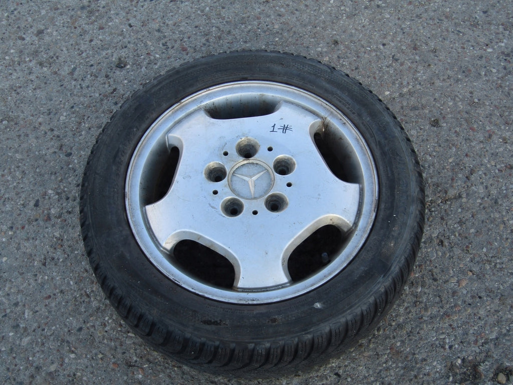 1x Alufelge 15 Zoll 5.5" 5x112 A1684011702 Mercedes-Benz W168 Rim Wheel