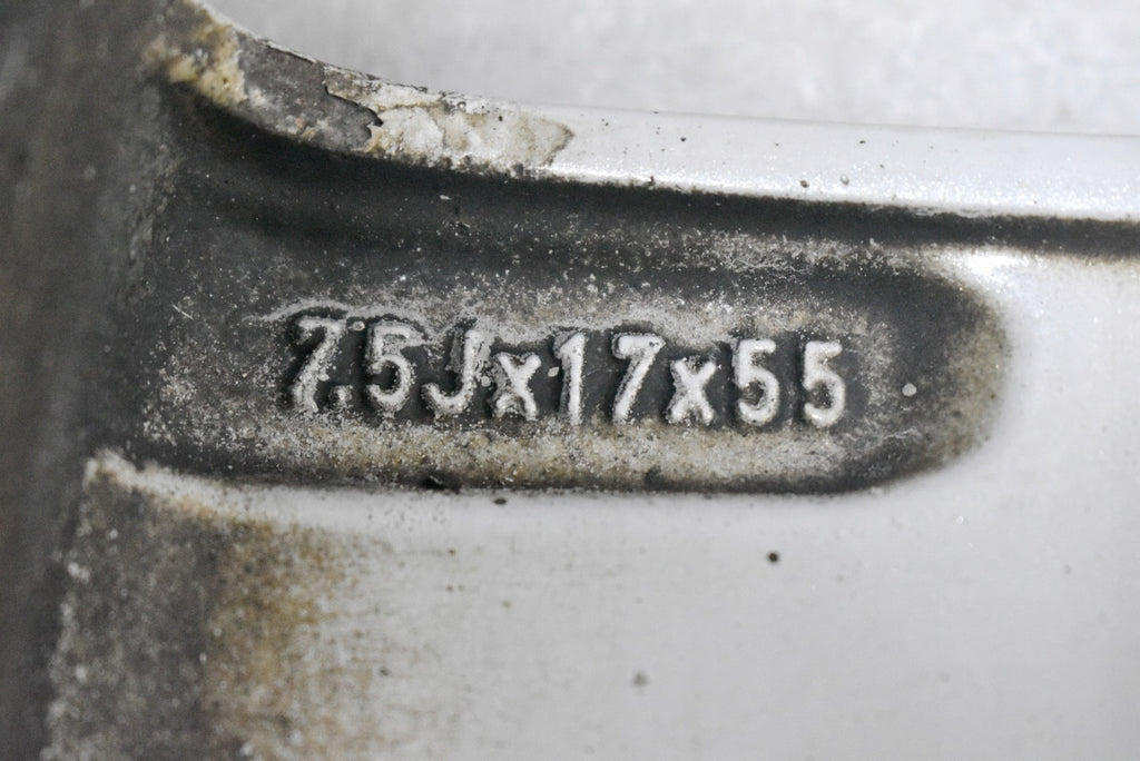 1x Alufelge 17 Zoll 7.5" 5x108 55ET Glanz Silber 31255033 Volvo Xc70 Xc60