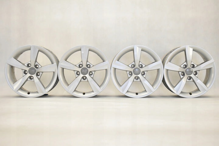4x Alufelge 16 Zoll 7.5" 5x112 37ET Glanz Silber 4G0071496 Audi A6 C7 B9 FEL3494676886qj