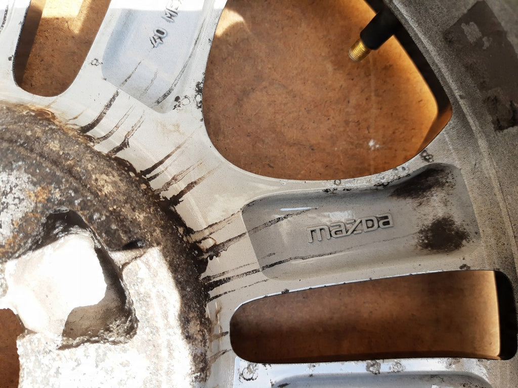 1x Alufelge 16 Zoll 5.5" 5x114.3 Mazda Rim Wheel