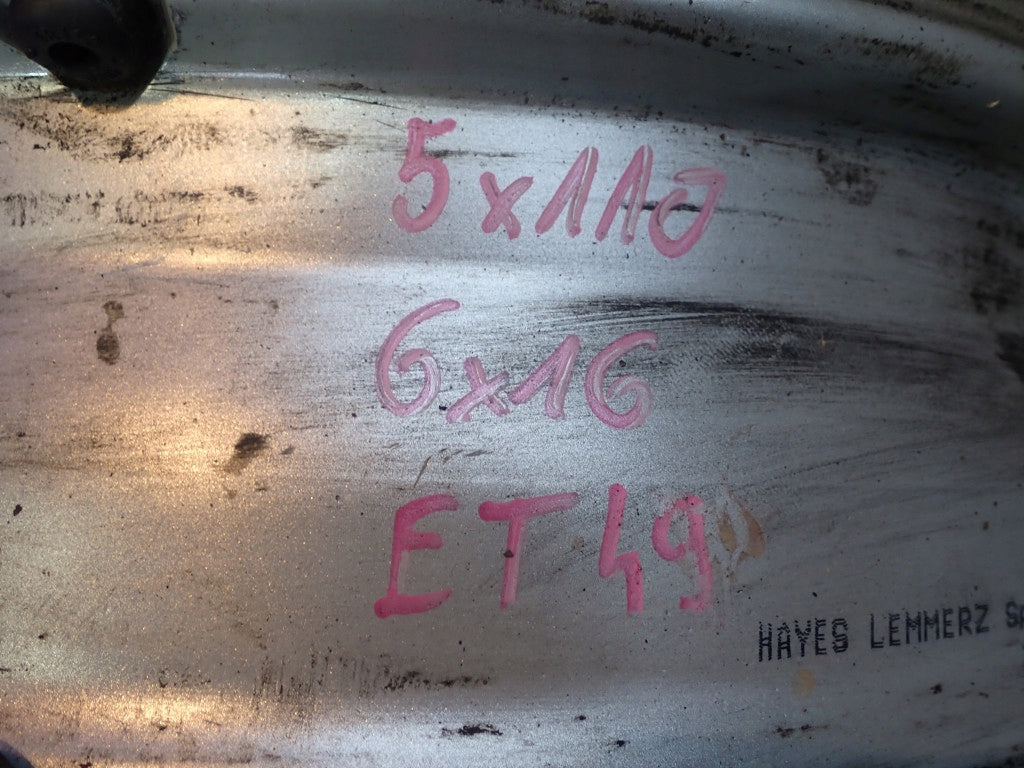 1x Alufelge 16 Zoll 6.0" 5x110 Opel Rim Wheel FEL8088014500ri