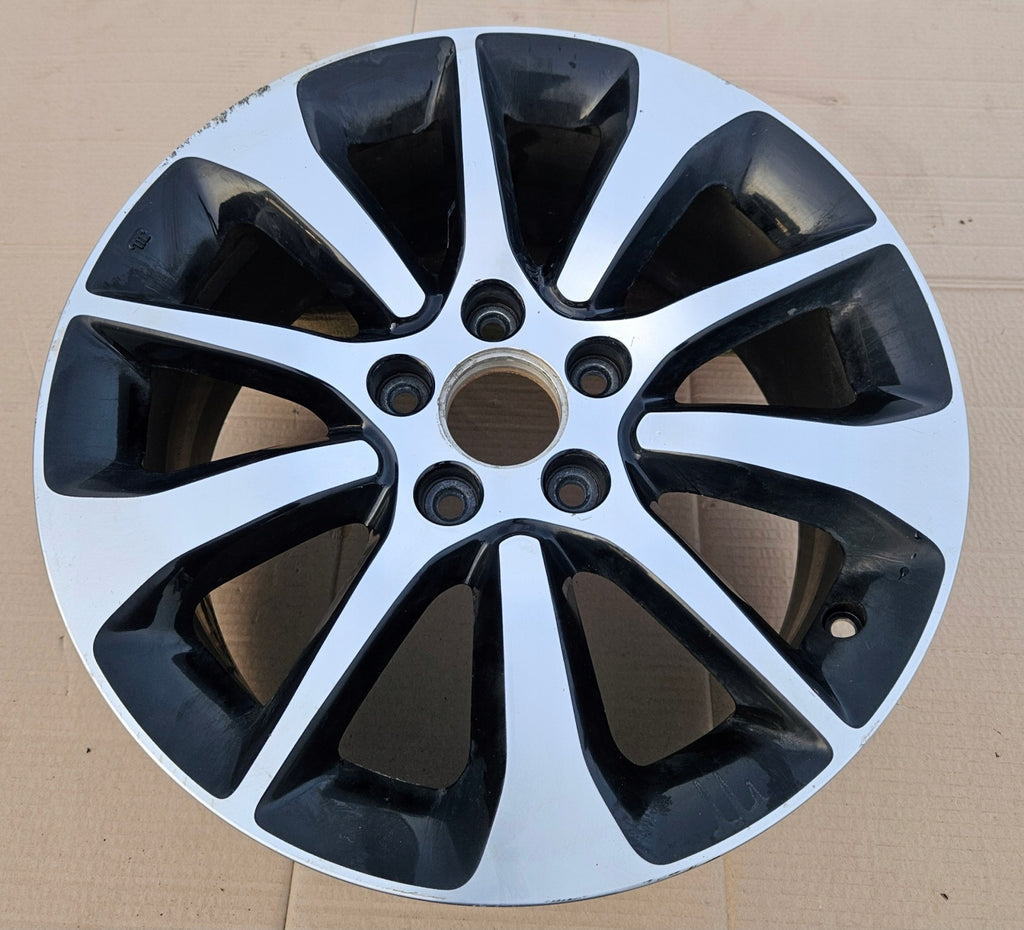 1x Alufelge 17 Zoll 7.5" 5x114.3 50ET Matt Schwarz TZ317075 Acura Tlx I FEL3507391197ci