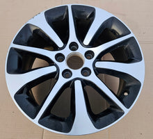 Laden Sie das Bild in den Galerie-Viewer, 1x Alufelge 17 Zoll 7.5" 5x114.3 50ET Matt Schwarz TZ317075 Acura Tlx I FEL3507391197ci