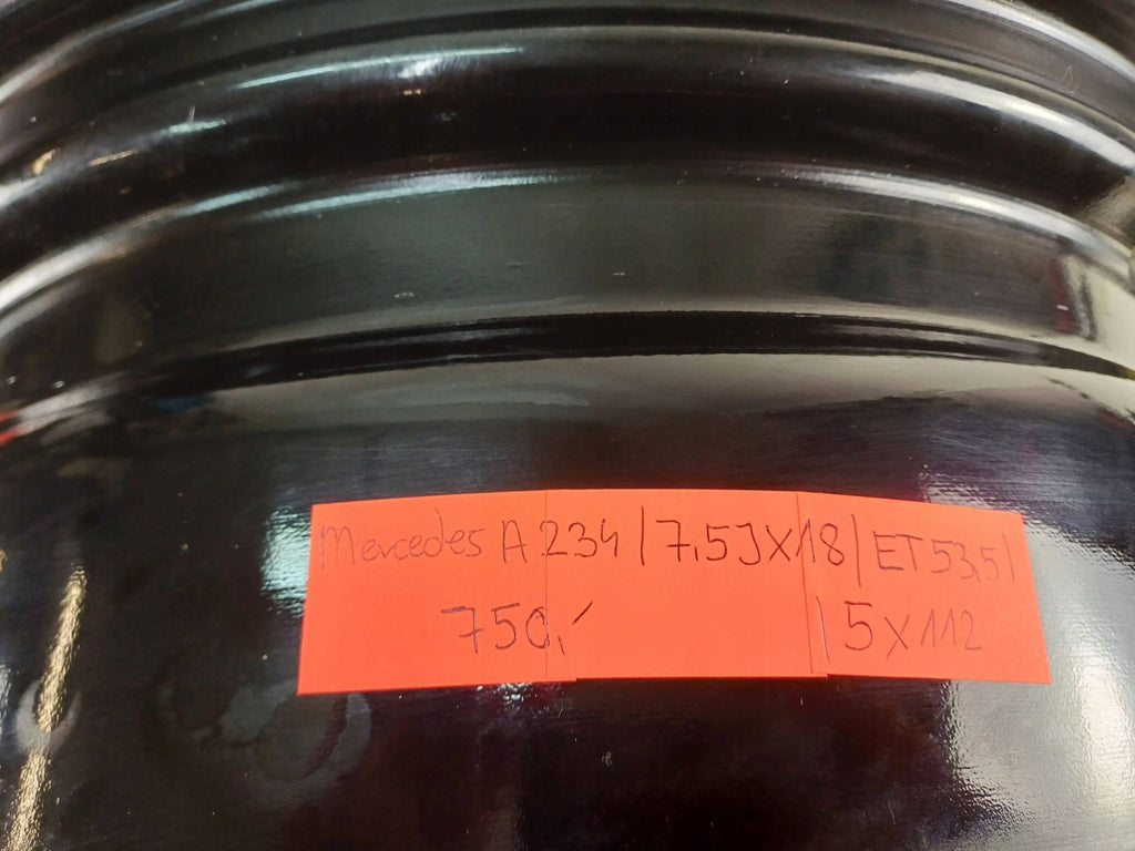1x Alufelge 18 Zoll 7.5" 5x112 53 5ET A2434011400 Mercedes-Benz Eqa Rim Wheel FEL6815398139pa