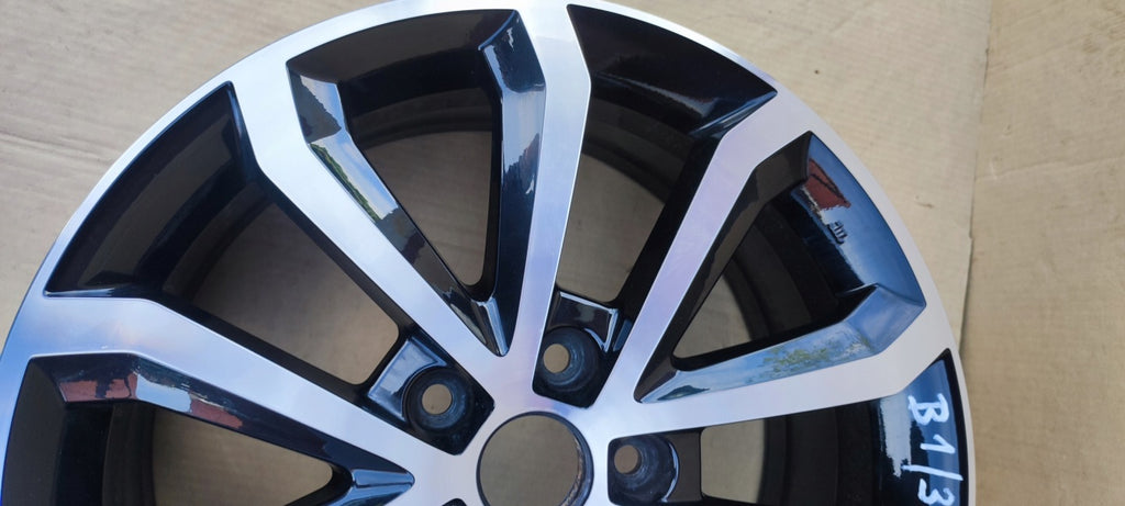 1x Alufelge 17 Zoll 7.0" 5x112 49ET Glanz Silber 5E0601025J Skoda Octavia Iii FEL7006215043qk