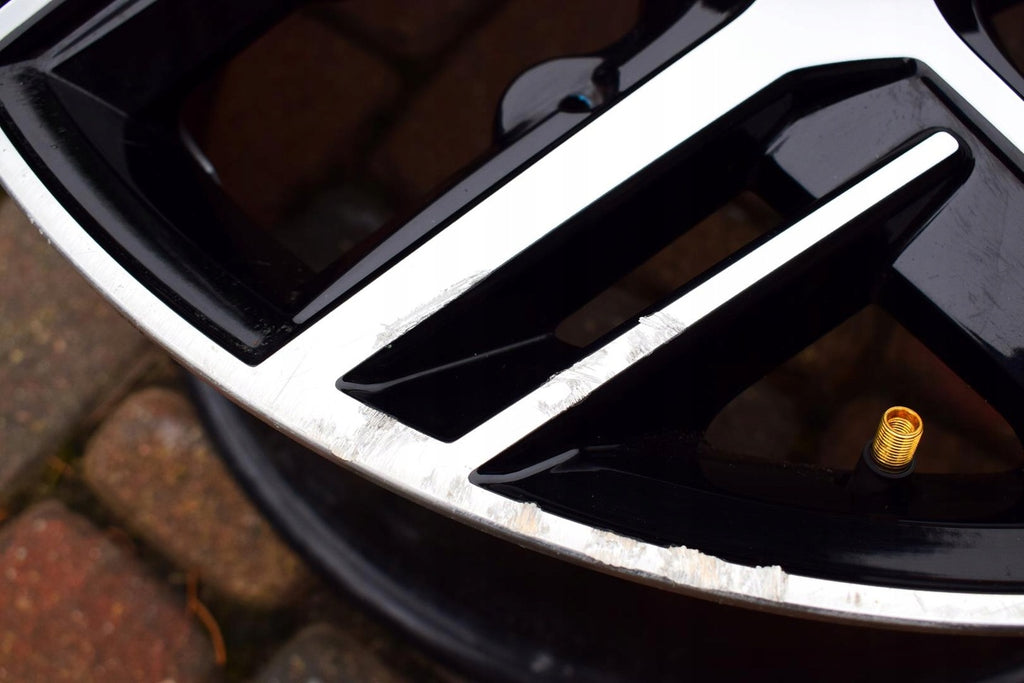 1x Alufelge 19 Zoll 8.0" 5x112 45ET Glanz Schwarz 575601025H Seat Ateca