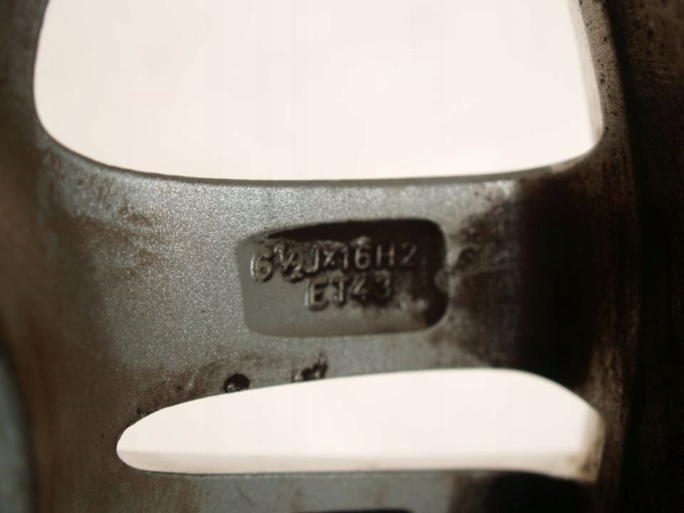 1x Alufelge 16 Zoll 6.5" 5x112 43ET 5J0601025N Skoda Roomster Fabia I Rim Wheel FEL4495457129zy