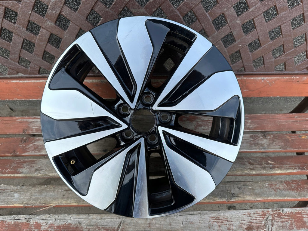 1x Alufelge 16 Zoll 6.0" 5x100 35ET Glanz Schwarz 2GM601025AB VW T-Cross FEL4937654329iu