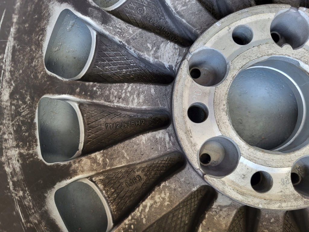 1x Alufelge 16 Zoll 7.5" 5x112 51ET 1404011002 Mercedes-Benz R129 Rim Wheel