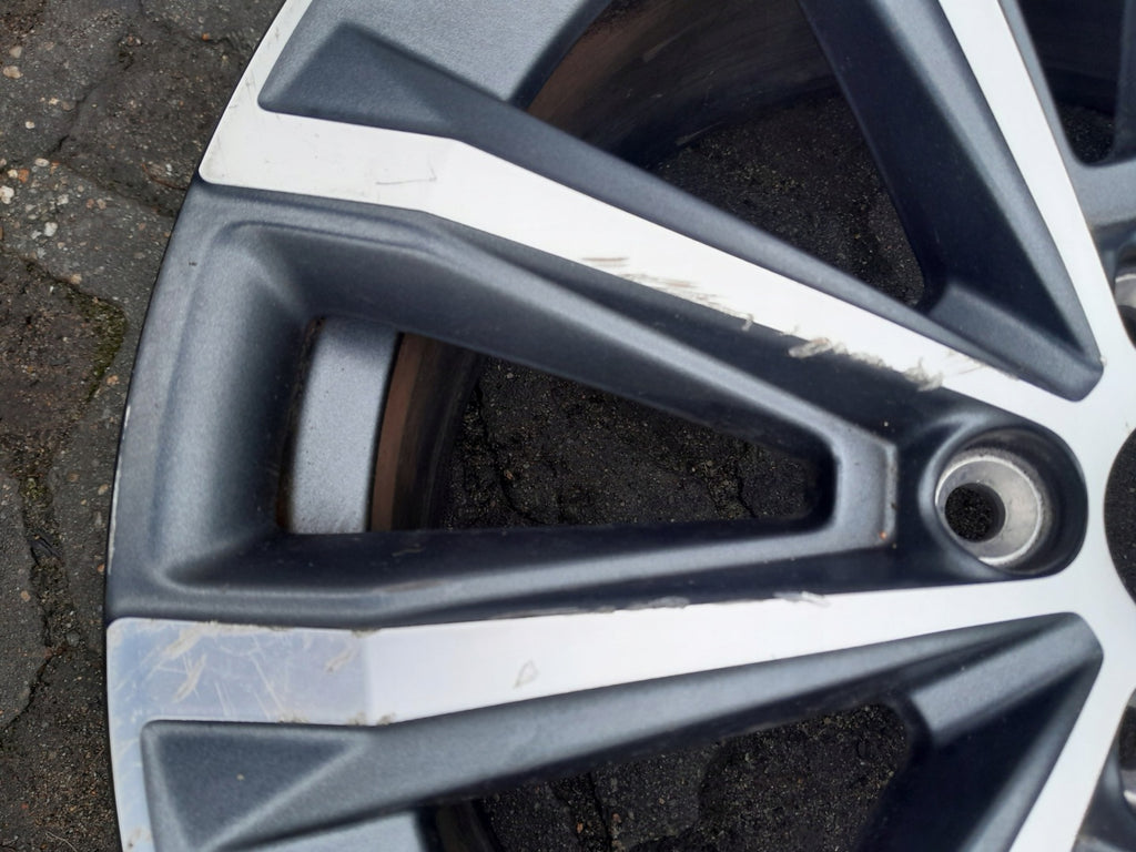 1x Alufelge 18 Zoll 8.0" 5x108 42ET Glanz Graphit 32243401 Mg Rim Wheel FEL7684589732yz