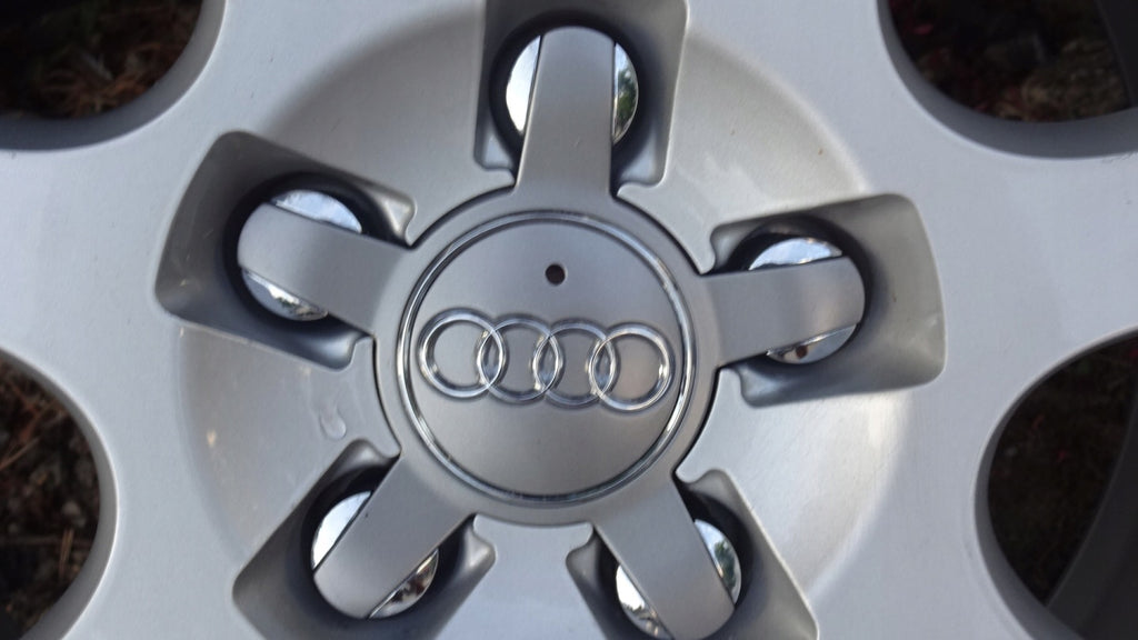 4x Alufelge 17 Zoll 7.0" 5x112 37ET Glanz Silber 8R0601025E Audi Q5 Q3 Rim Wheel FEL9548524252qn