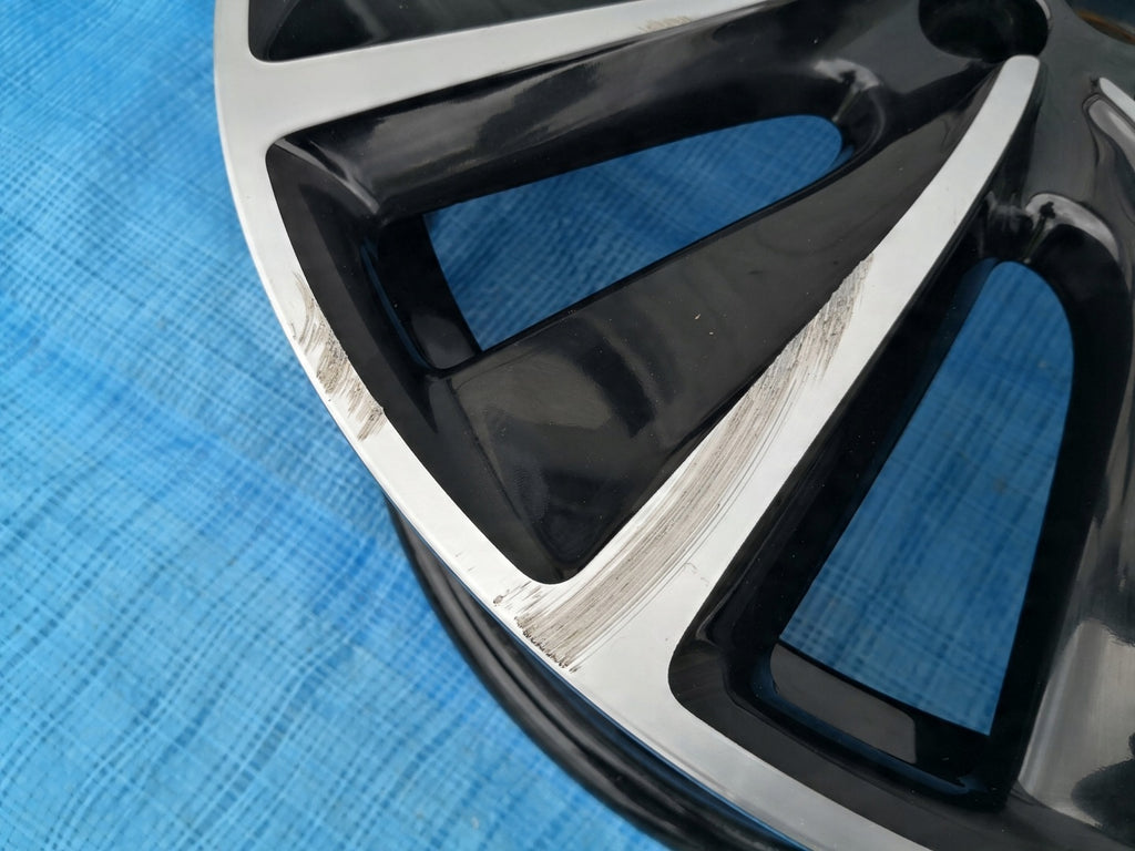 1x Alufelge 19 Zoll 7.0" 5x108 38ET Glanz Schwarz YP00174580 Opel Grandland X