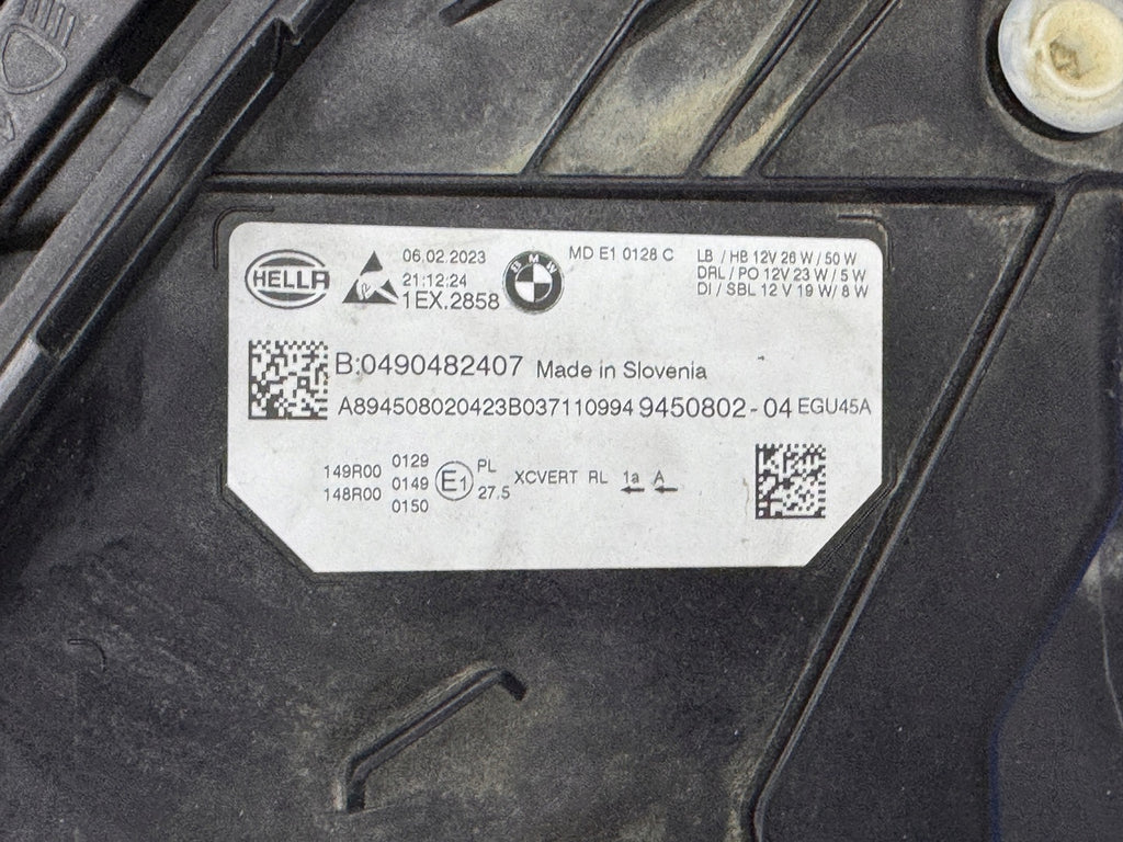 Frontscheinwerfer BMW G21 G20 9450802-04 Full LED Rechts Scheinwerfer Headlight SCH5500713467lk