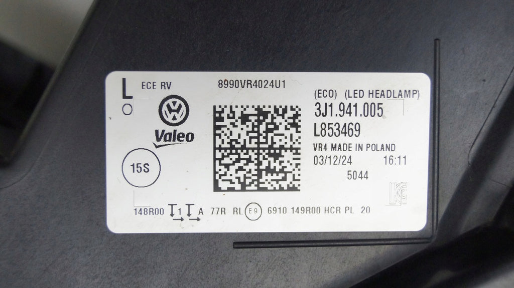 Frontscheinwerfer VW Passat 3J194100589 LED Links Scheinwerfer Headlight SCH7323040830ha