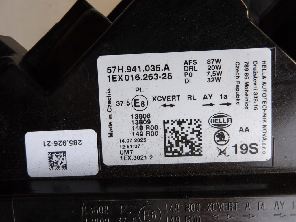 Frontscheinwerfer Skoda Kodiaq 57H941035A LED Links Scheinwerfer Headlight SCH1861437693pt