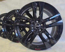 Laden Sie das Bild in den Galerie-Viewer, 4x Alufelge 19 Zoll 8.5" 5x112 40ET Glanz Schwarz 4K0601025H Audi A4 B9 Mg 6 FEL2345288489uf