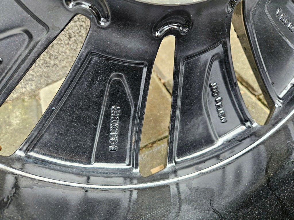 1x Alufelge 18 Zoll 8.0" 5x112 39ET Glanz Grau 4K0601025 Audi A6 Mg Rim Wheel FEL9654708639we