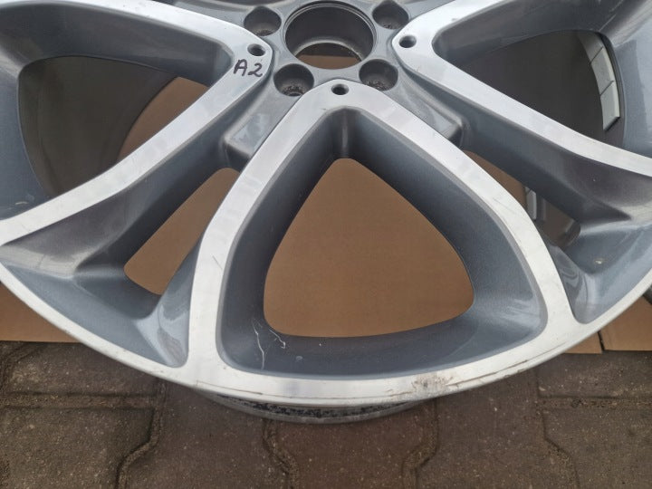 1x Alufelge 21 Zoll 9.0" 5x112 Glanz A1664012702 Mercedes-Benz Gle W166 FEL4844752662nv