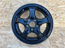 Load image into Gallery viewer, 1x Alufelge 16 Zoll 6.5" 5x114.3 45ET Glanz Schwarz 52910-G5140 Kia I Rim Wheel FEL5416608840aa
