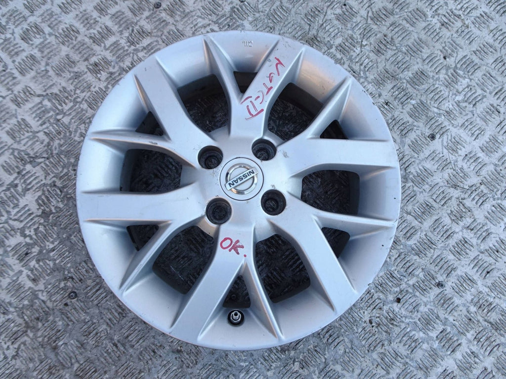 1x Alufelge 15 Zoll Nissan Note E12 Rim Wheel FEL7784763041qm