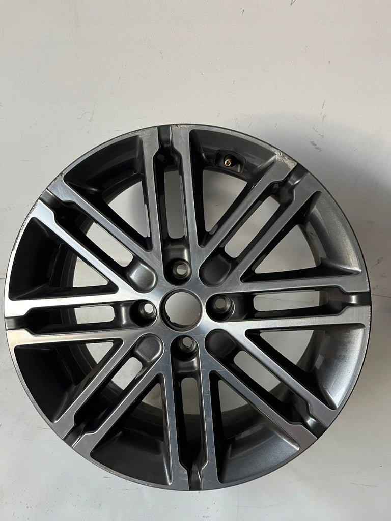 1x Alufelge 17 Zoll 6.5" 4x100 49ET Glanz Grau 52910-H8300 Kia Stonic Mg FEL6282750410rd