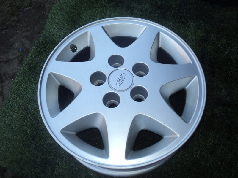 1x Alufelge 15 Zoll 6.0" 5x112 38ET Glanz Weiß Ford Scorpio I Rim Wheel FEL3727920724ny