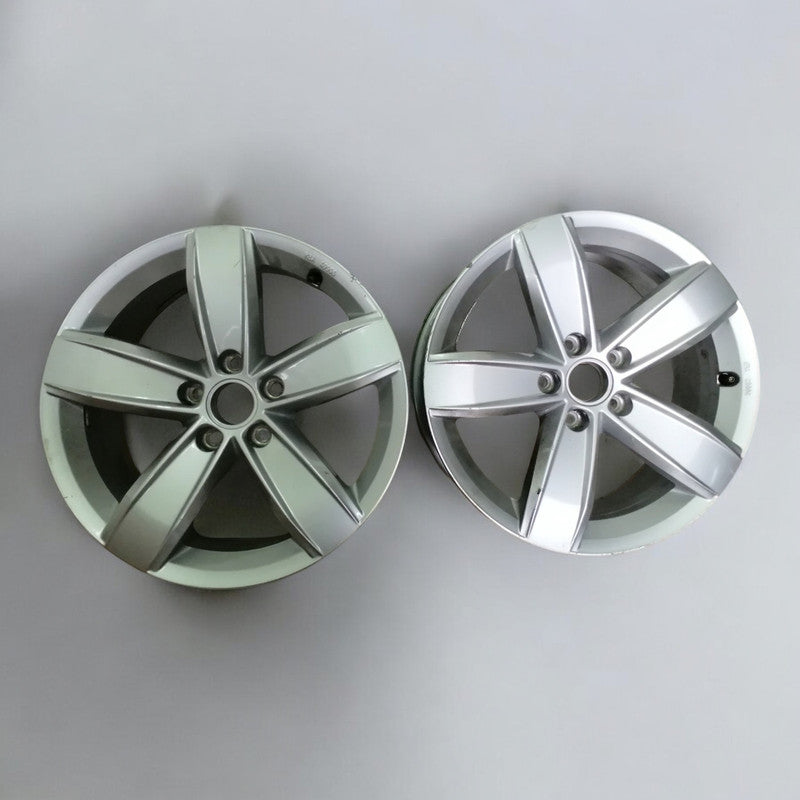 1x Alufelge 17 Zoll 6.5" 5x112 38ET 5NA071497 VW Tiguan Rim Wheel