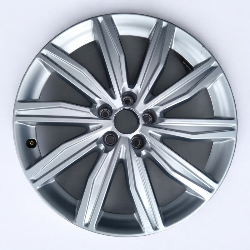 1x Alufelge 19 Zoll 8.0" 5x112 39ET Glanz Silber 4K0601025 Audi A6 C8 Rim Wheel