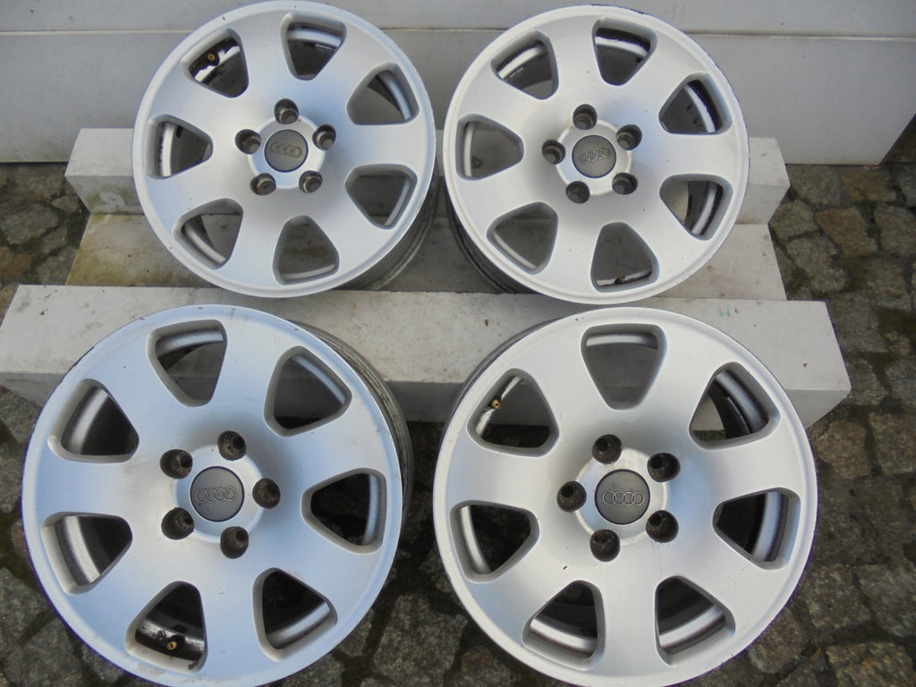 4x Alufelge 15 Zoll 7.0" 5x112 39ET Glanz Silber 8E0601025 Audi Rim Wheel FEL9308133233gq