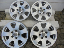 Laden Sie das Bild in den Galerie-Viewer, 4x Alufelge 15 Zoll 7.0" 5x112 39ET Glanz Silber 8E0601025 Audi Rim Wheel FEL9308133233gq